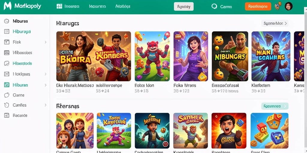 Gambar menampilkan karakter yang sedang beraksi dalam permainan.