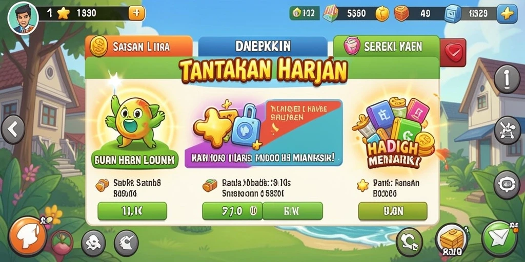 Fitur promo harian yang menguntungkan bagi pengguna.