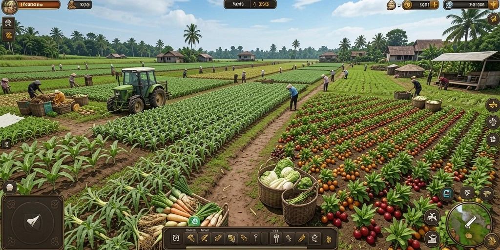 Screenshot ini memperlihatkan fitur tantangan harian yang menarik.