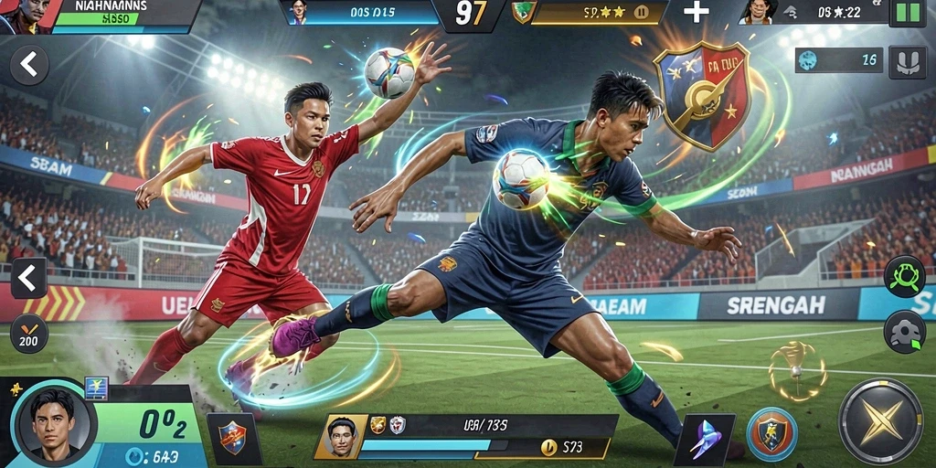 Momen seru dalam mode multiplayer bersama teman.