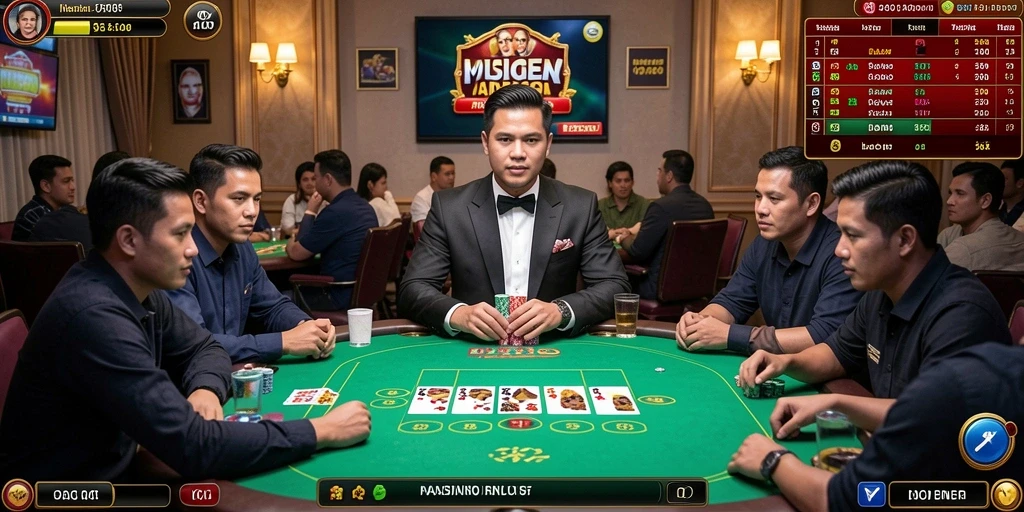 Grafis yang memukau meningkatkan pengalaman bermain.